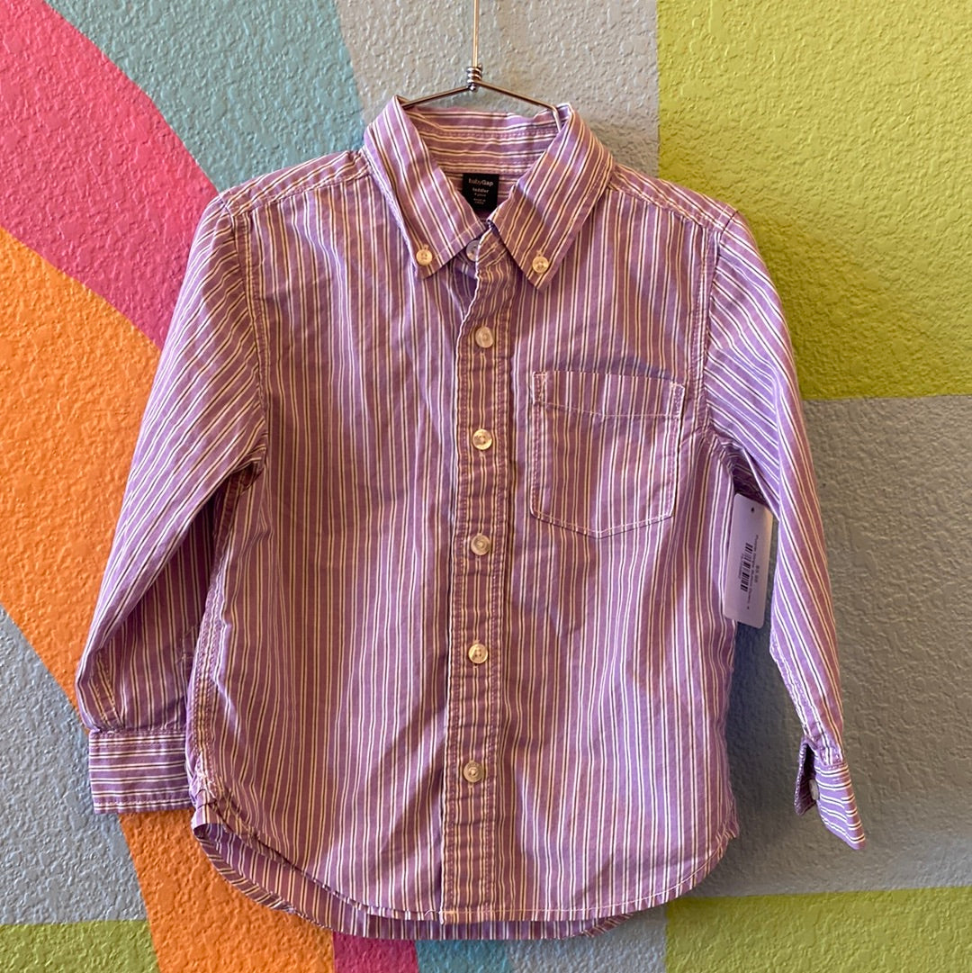 Purple Stripe Button Down, 4